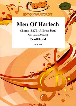 (Traditional): Men of Harlech, Gch4Brass (Pa+St)