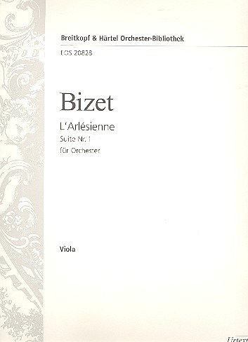 G. Bizet: L'Arlesienne Suite Nr. 1, Sinfo (Vla)