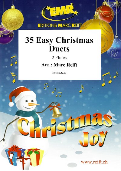 DL: M. Reift: 35 Easy Christmas Duets, 2Fl