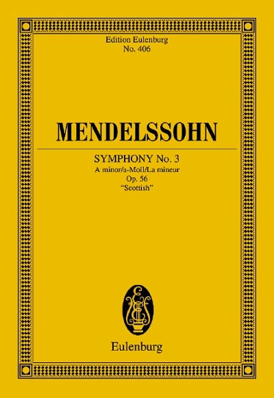 DL: F. Mendelssohn Barth: Sinfonie Nr. 3 a-Moll, Orch (Stp)
