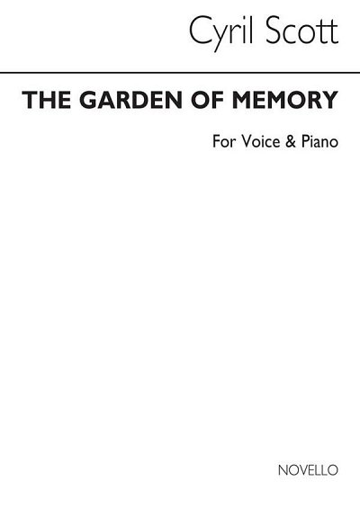 C. Scott: The Garden Of Memory Voice/Piano, GesKlav