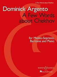 D. Argento: A Few Words About Chekhov (Bu)