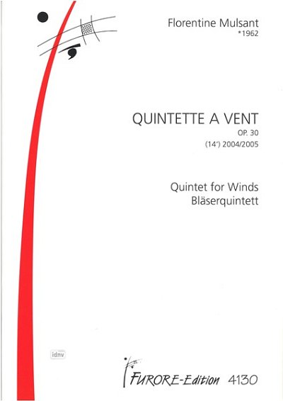 F. Mulsant: Quintet a vent für Flöte, Oboe, Klarinet (Pa+St)
