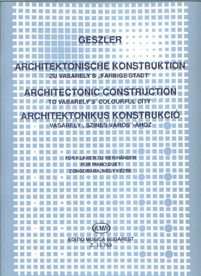 G. Geszler: Architektonische Konstruktion, Klav4m (Sppa)