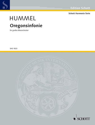 DL: B. Hummel: Oregonsinfonie, Blaso (Part.)