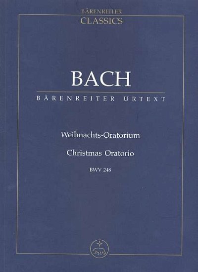 J.S. Bach: Weihnachts-Oratorium BWV 248, 4GesGchOrchO (Stp)