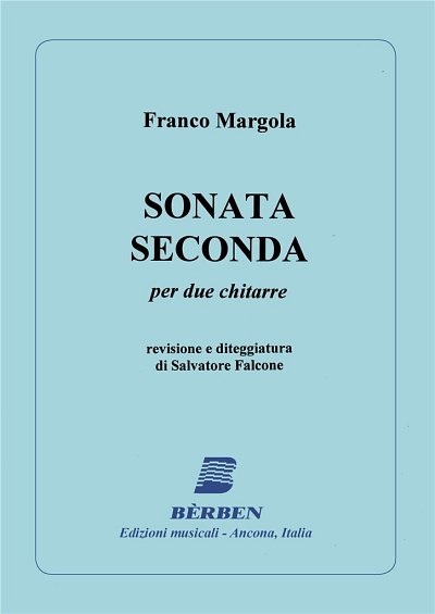 F. Margola: Sonata Seconda (Part.)