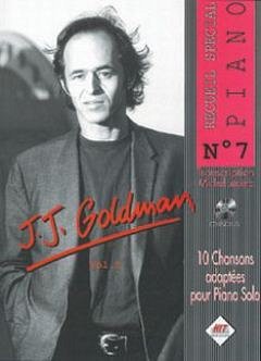 J.J. Goldman: Recueil Spécial Piano N° 7, Klav (+CD)