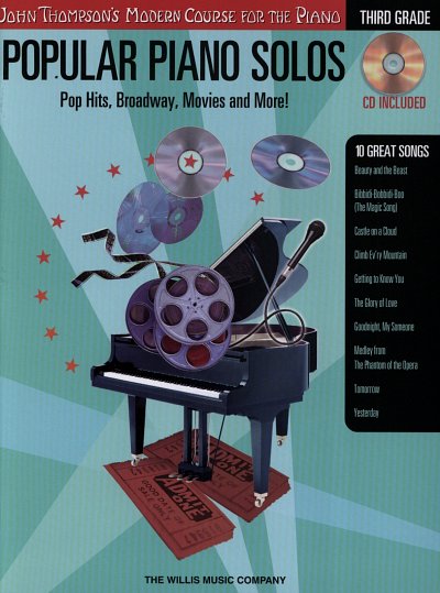 Popular Piano Solos Third Grade (+CD), Klav (+CD)