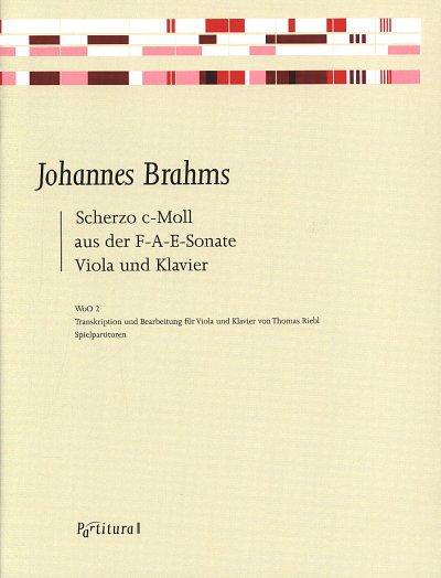 J. Brahms: Scherzo aus der F-A-E-Sonate c-Mol, VaKlv (2Sppa)