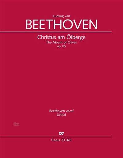 DL: L. v. Beethoven: Christus am Ölberge op. 85 (Part.)