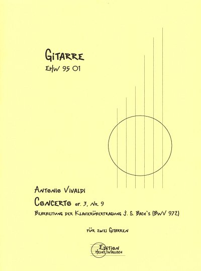AQ: A. Vivaldi: Concerto Grosso D-Dur Op 3/9 Rv 230 (B-Ware)