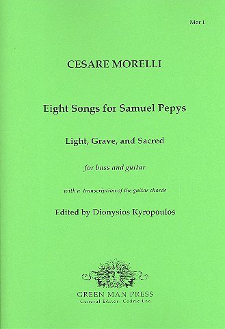 M. Cesare: 8 Songs for Samuel Pepys, GesGit