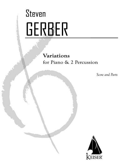 Variations for Piano and Two Percussion (Pa+St)