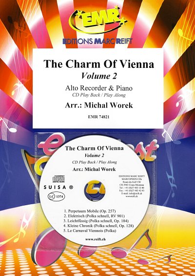 M. Worek: The Charm Of Vienna Volume 2, AblfKlav (+CD)