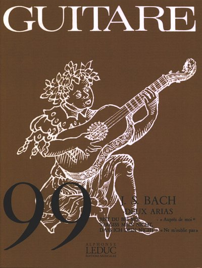 AQ: J.S. Bach: 2 Arias, Git (Part.) (B-Ware)
