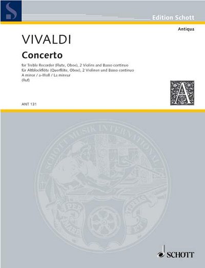 A. Vivaldi: Concerto A minor