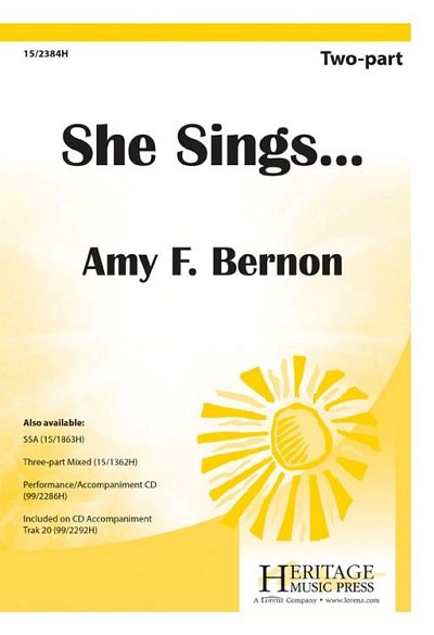 She Sings (Two-part and piano)