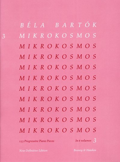 B. Bartók: Mikrokosmos 3, Klav