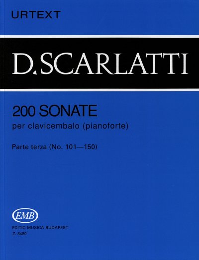 D. Scarlatti: 200 Sonate per clavicembalo (pianof, Klav/Cemb