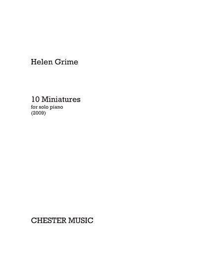 H. Grime: 10 Miniatures for Solo Piano