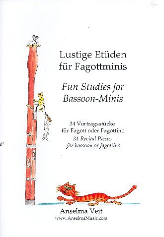 A. Veit: Lustige Etüden für Fagottminis für Fagott (Fagottin
