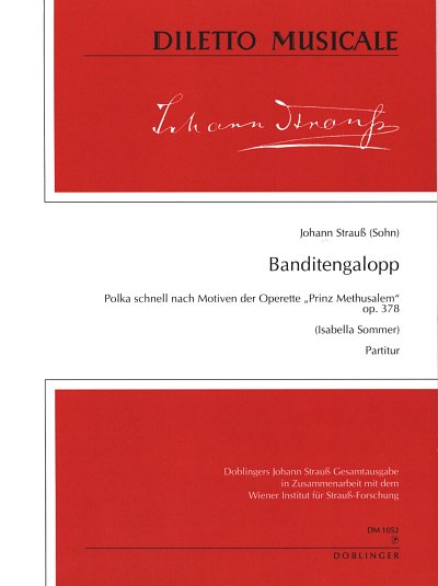 J. Strauss (Sohn): Banditengalopp op. 378, Sinfo (Part.)