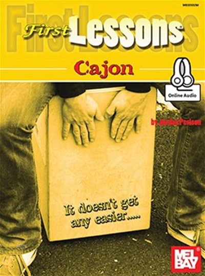 J. Perlson: First Lessons Cajon Book With , Perc (+OnlAudio)