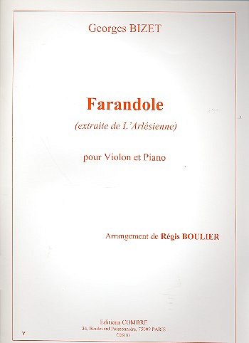 G. Bizet: Farandole extr. de l'Arlésienne, VlKlav (KlavpaSt)