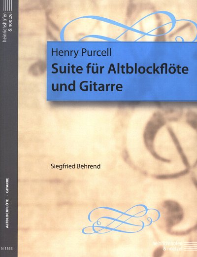 H. Purcell: Suite für Altblockflöte und Gita, AbflGit (Sppa)