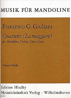 Giuliani Francesco: Quartett A-Dur