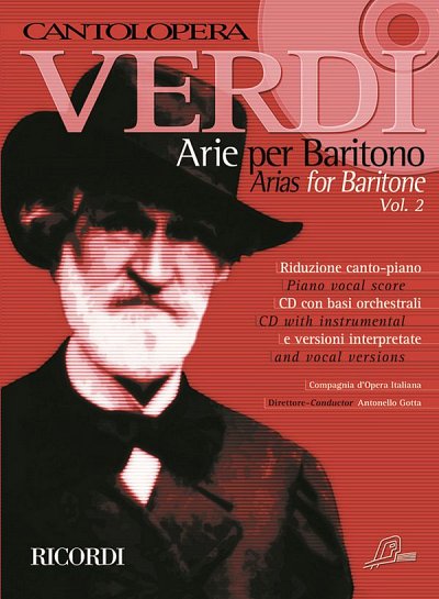 Cantolopera: Verdi Arie per Baritono 2, GesBrKlav (PaCD)