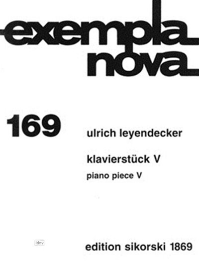 Leyendecker Ulrich: Klavierstuecke 5