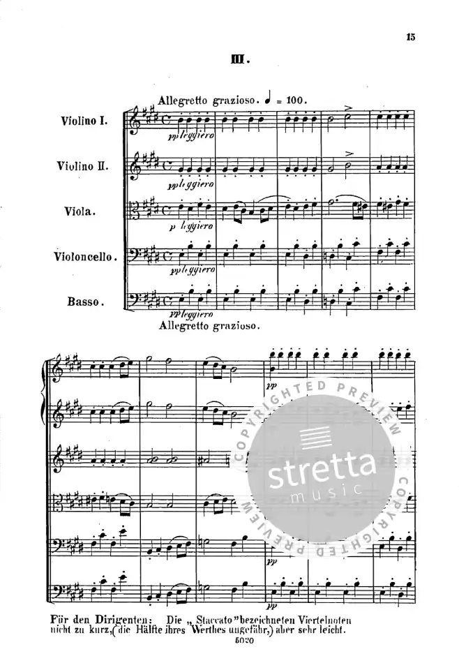 R. Fuchs: Serenade 3 e-moll op. 21, StrOrch (Pa+St) (3)