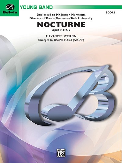 A. Skrjabin: Nocturne (Opus 9, No. 2), Blaso (Part.)
