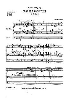 A. Hollins: Concert Overture No.2 In C Minor