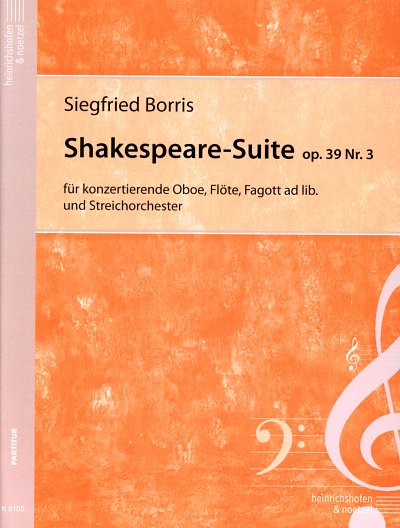 S. Borris: Shakespeare-Suite op. 39 Nr. 3 (Part.)