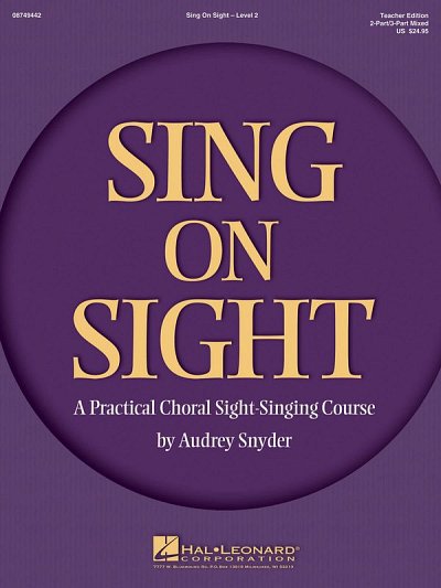 Sing on Sight - A Practical Sight-Singing Course, Ch2Klav