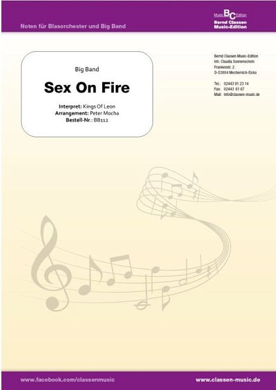 Kings of Leon: Sex on Fire, GesBigb (Pa+St)