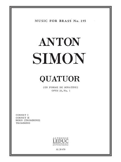 Quatuor Op21/N01 (Pa+St)