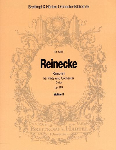 C. Reinecke: Konzert D-Dur op. 283, FlOrch (Vl2)