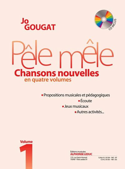 J. Gougat: Pêle Mêle Chansons Nouvelles vol. 1 (Bu+CD)