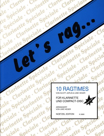 S. Joplin: Let's rag... 10 Ragtimes, Klar (+CD)