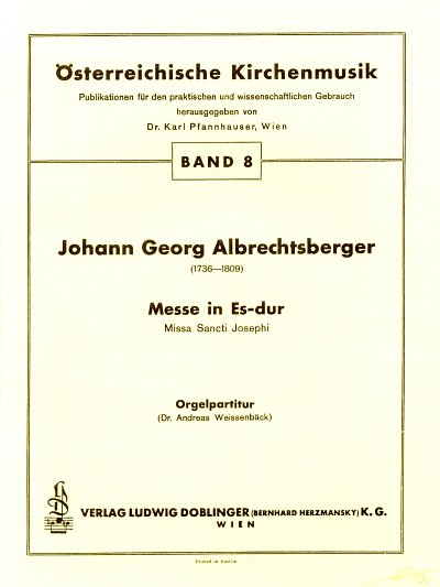 J.G. Albrechtsberger: Messe Es-Dur