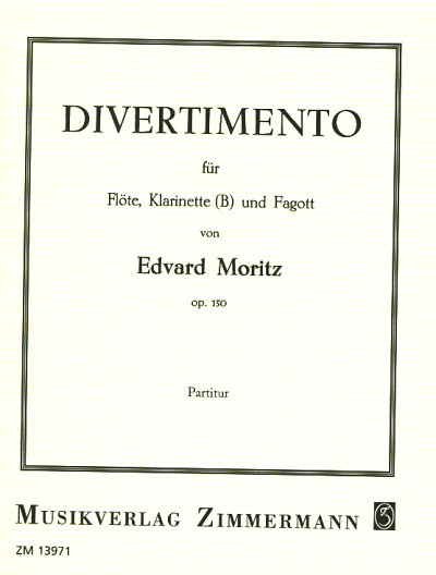 Moritz Edvard: Divertimento Op 150
