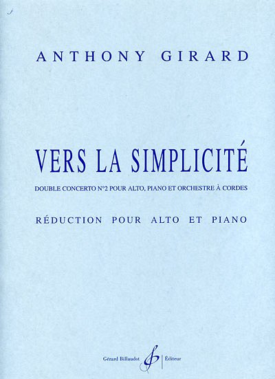 A. Girard: Vers La Simplicite, VaKlv