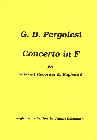G.B. Pergolesi: Konzert F-Dur