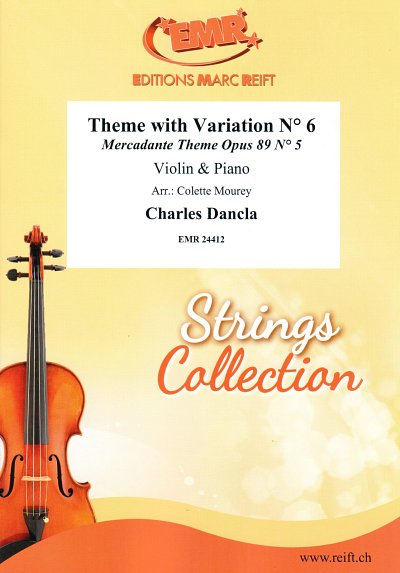 DL: C. Dancla: Theme with Variations No. 6, VlKlav