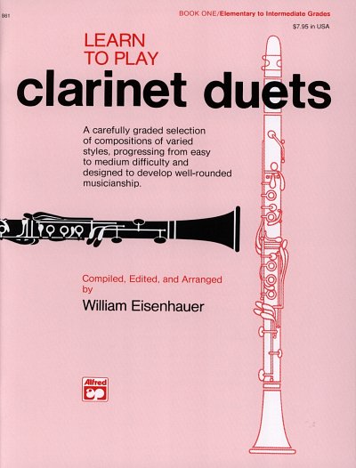 Eisenhauer William: Learn To Play Clarinet Duets 1