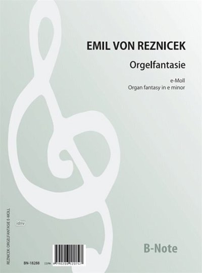 R.E.N.v. (1860-1945): Orgelfantasie e-Moll, Org